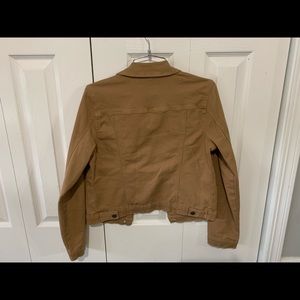 Tan denim jacket - worn once